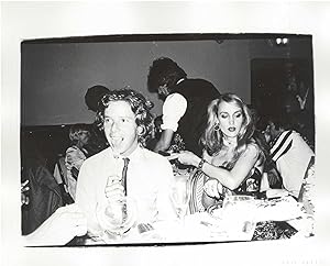 Andy Warhol Original Photograph of Jerry Hall and Keith Richards taken at Studio 54, Sotheby's an...