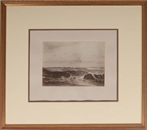Whistler Signed Photo of "Blue and Silver: The Blue Wave, Biarritz"