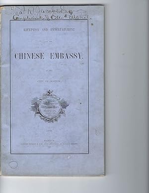 Emerson's Speech to the Representatives of the Chinese Embassy in Boston