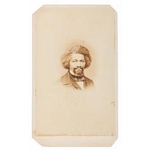 Rare Original CDV Photograph of Frederick Douglass