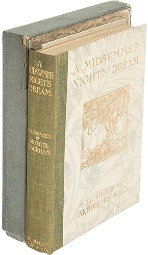 Arthur Rackham Finely Illustrated Shakespeare's A Midsummer Night's Dream