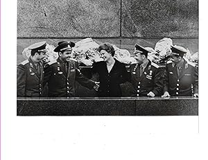 First woman in space Valentina Tereshkova and other Vostock cosmonauts, 1963