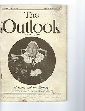 "Woman and the Suffrage" Outlook Magazine with Important Article by Julia Ward Howe