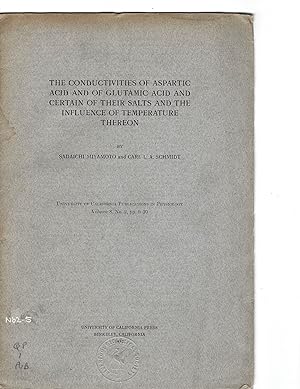 Sadaichi Miyamoto, "The Conductivities of Aspartic Acid," 1932