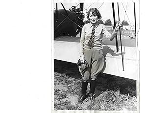 Early woman aviator photo- 1920's