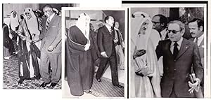 Collection of Original Press Photos of Saudi Arabian Rulers