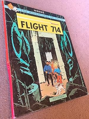 Image du vendeur pour Tintin FLIGHT 714- First Edition mis en vente par Max Rambod Inc