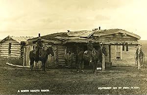 Real Photograph Postcard of Indian "Cowboys"