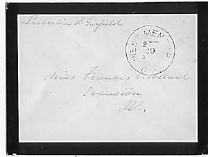 First Lady Lucretia Garfield Signed Free Franc Envelope