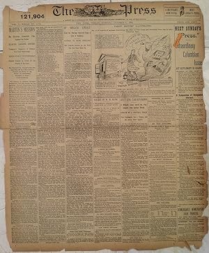 The Dalton Gang Is Buried With Boots On Original Newspaper