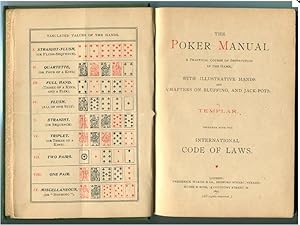 19th Century Illustrated Poker Manual- Rare First edition