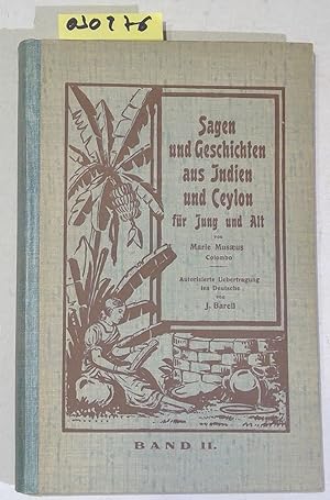 Seller image for Sagen und Geschichten aus Indien und Ceylon fr Jung und Alt. Band II for sale by Antiquariat Trger