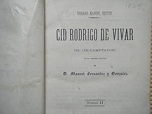 Seller image for CID RODRIGO DE VIVAR- EL CID CAMPEADOR for sale by TAHOE