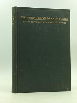 HISTORICAL RECORDS AND STUDIES, Volume XXX