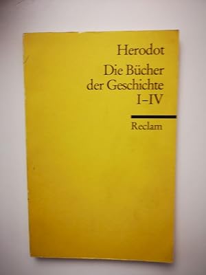 Bild des Verkufers fr Herodotus: Die Bcher der Geschichte; Teil: 1 - 4. Reclams Universal-Bibliothek ; Nr. 2200 zum Verkauf von Antiquariat-Fischer - Preise inkl. MWST