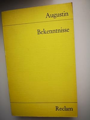 Bild des Verkufers fr Bekenntnisse. Augustin. Eingel. u. bertr. von Wilhelm Thimme / Universal-Bibliothek ; Nr. 2791 zum Verkauf von Antiquariat-Fischer - Preise inkl. MWST