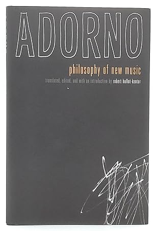 Seller image for Philosophy of New Music for sale by Underground Books, ABAA