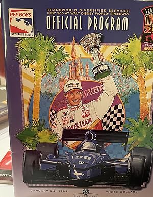 Trans World Indy 200 at Walt Disney World Official Program 1997 & 1999