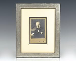 Winston S. Churchill Signed Photograph.