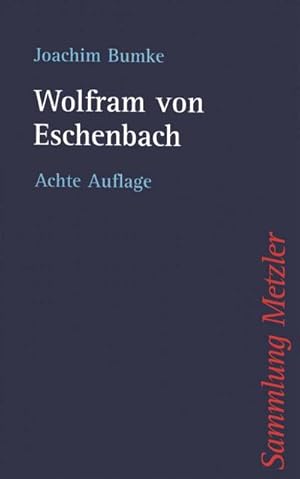 Bild des Verkufers fr Wolfram von Eschenbach zum Verkauf von AHA-BUCH GmbH