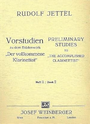 Bild des Verkufers fr Vorstudien Band 2 für Klarinettezu dem Etüdenwerk : Der Vollkommene Klarinettist zum Verkauf von AHA-BUCH GmbH