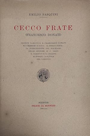 CECCO FRATE (FRANCESCO DONATI)