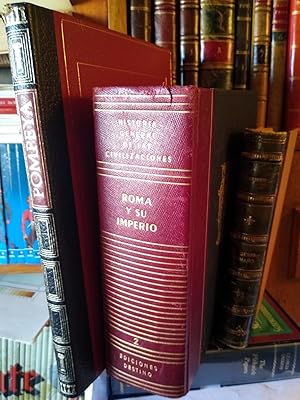 Bild des Verkufers fr ROMA Y SU IMPERIO + EL GENIO ROMANO en la religin, en el pensamiento y en el arte + LA TRAGEDIA DE POMPEYA (3 libros) zum Verkauf von Libros Dickens