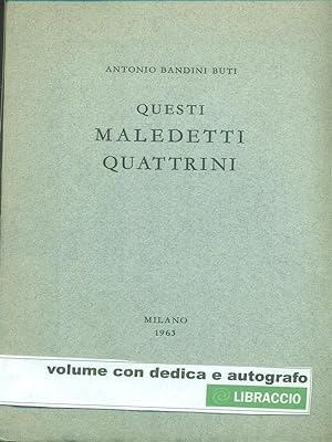 Seller image for Questi maledetti quattrini for sale by Miliardi di Parole