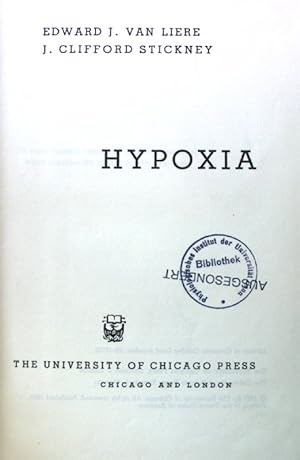 Immagine del venditore per Hypoxia; venduto da books4less (Versandantiquariat Petra Gros GmbH & Co. KG)