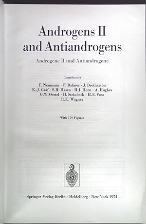 Seller image for Androgens II and Antiandrogens / Androgene II und Antiandrogene Handbook of Experimental Pharmacology 35 / 2. for sale by books4less (Versandantiquariat Petra Gros GmbH & Co. KG)