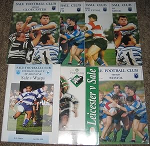 Sale Football Club Match Programmes (7 Copies 1994-1997)