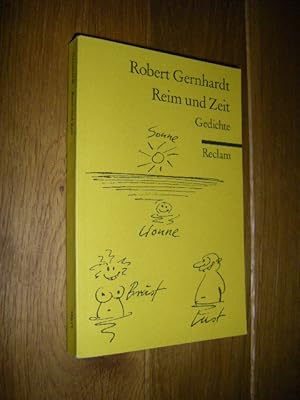 Bild des Verkufers fr Reim und Zeit. Gedichte zum Verkauf von Versandantiquariat Rainer Kocherscheidt