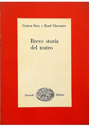 Seller image for Breve storia del teatro for sale by Libreria Tara