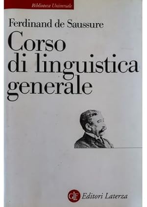 Imagen del vendedor de Corso di linguistica generale a la venta por Libreria Tara