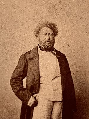 [Photographie] Portrait photographique d'Alexandre Dumas