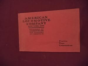 Image du vendeur pour Prairie Type Locomotives Built by American Locomotive Company. mis en vente par BookMine