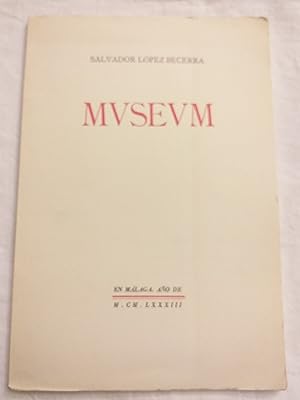 Imagen del vendedor de Museum. a la venta por Aaromadelibros