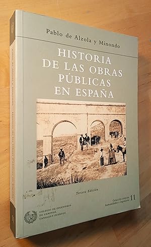 Imagen del vendedor de Historia de las obras pblicas en Espaa a la venta por Llibres Bombeta