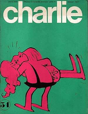 Image du vendeur pour Charlie mensuel,N54,juillet1973 mis en vente par JP Livres