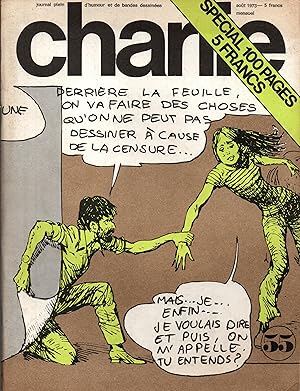 Image du vendeur pour Charlie mensuel,N55,aout1973 mis en vente par JP Livres