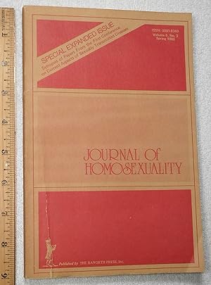 Seller image for Journal of Homosexuality, Volume 5, No 3, Spring 1980 for sale by Dilly Dally
