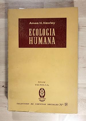 Seller image for Ecologa humana for sale by Llibres Bombeta