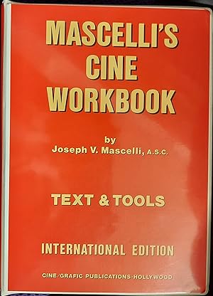 Immagine del venditore per Mascelli's Cine Workbook - International Edition venduto da The Book House, Inc.  - St. Louis