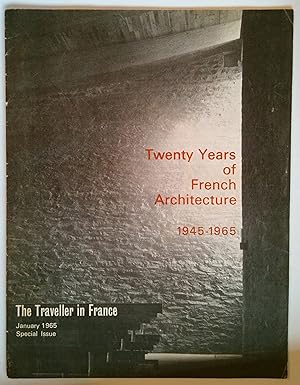 Image du vendeur pour The Traveller in France January 1965 Special Issue | Twenty Years of French Architecture 1945 - 1965 mis en vente par *bibliosophy*