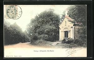 Carte postale Verzy, Chapelle St-Basle