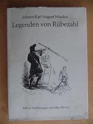 Bild des Verkufers fr Legenden von Rbezahl. Johann Karl August Musus. Mit Zeichn. von Max Slevogt zum Verkauf von Antiquariat Rohde