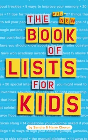 Imagen del vendedor de All-New Book of Lists for Kids a la venta por GreatBookPrices