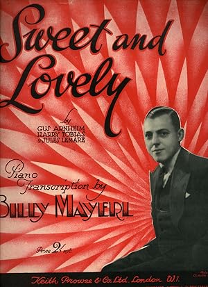 Seller image for Billy Mayerl Piano Sheet Music | Sweet and Lovely - Transcription for Piano for sale by Little Stour Books PBFA Member
