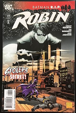 Bild des Verkufers fr Robin #176 "Batman R.I.P Tie-In" zum Verkauf von Red Feather Books