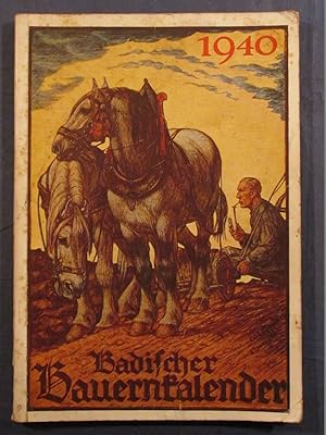 Badischer Bauern-Kalender 1940.